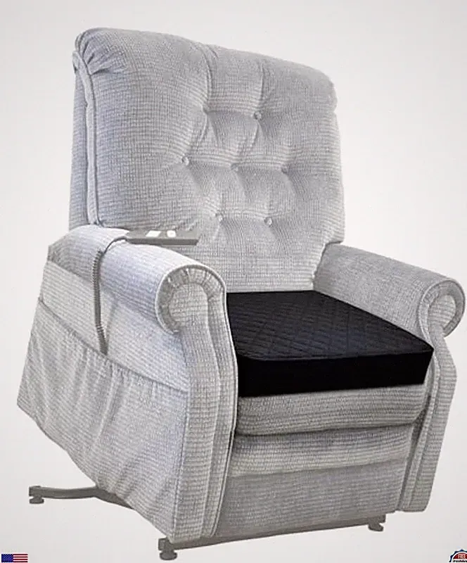 20"x20"x5" Medium-Soft Memory Foam Recliner Cushion - Washable, Non-Slip Base