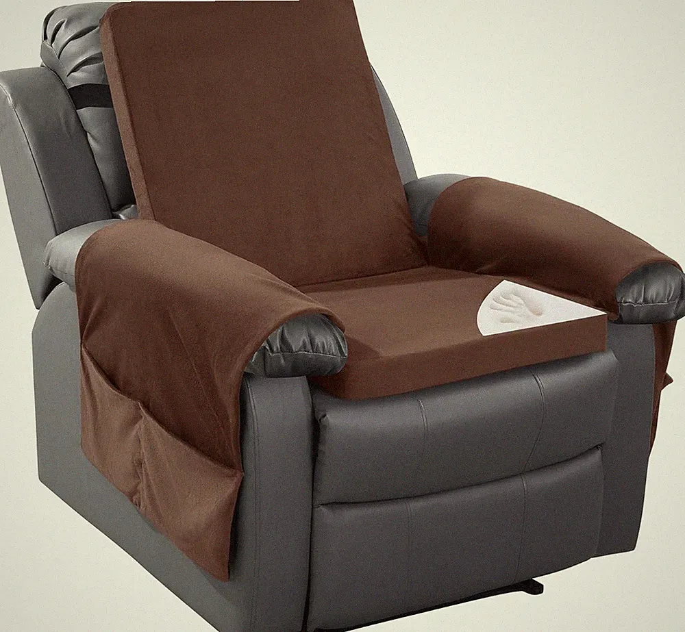 Recliner Chair Cush for Elderly with Lumbar Support Pillow &