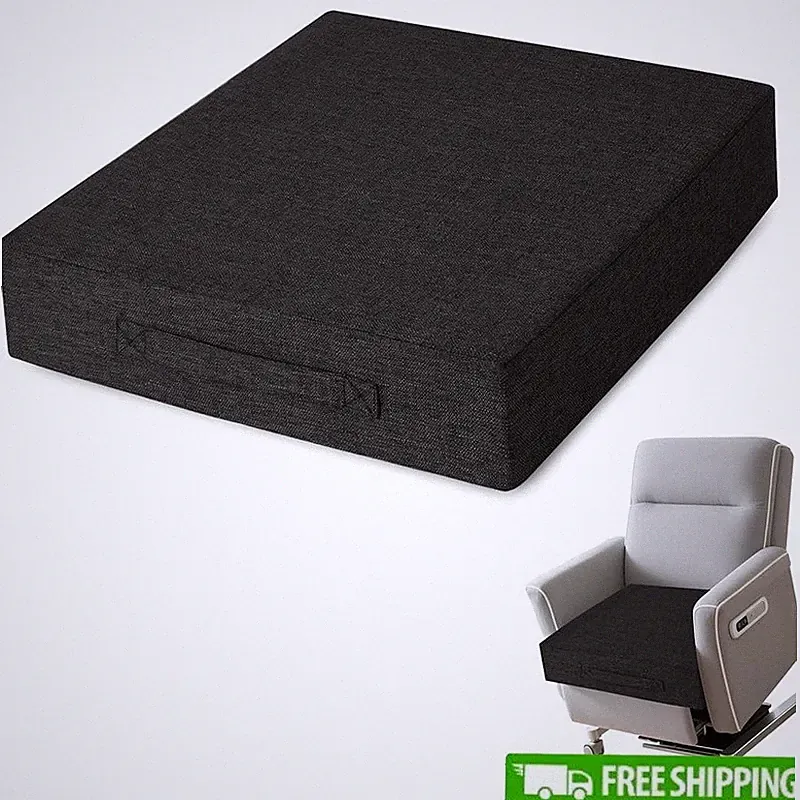 Recliner Cushion W/ Non-Slip Design Memory Foam Carry Handle Comfort Support New