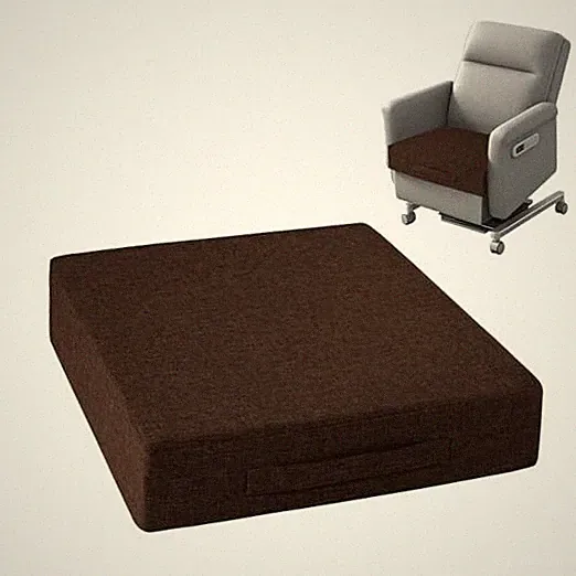 Recliner Cushions for Elderly 20"x20"x4" Thick Seat 20×20×4 Inch Coffee